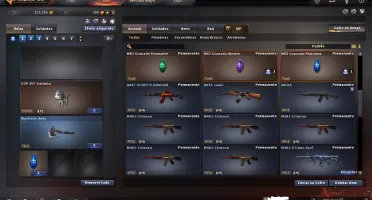Conta Crossfire AL Coronel com M4 Boneca VIP+LA SWAT+MS RARA