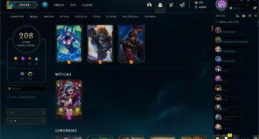 Vendo Conta de League of Legends + Valorant
