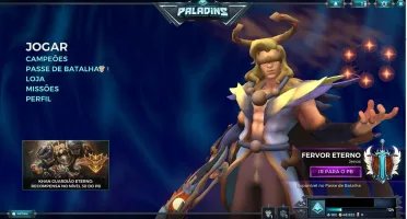 Conta RARA PALADINS NV 124 (Para Vender Rápido!)