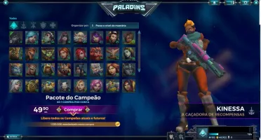 Conta RARA PALADINS NV 124 (Para Vender Rápido!)