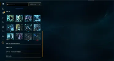 Conta league of legends diamante 1 57% win rate ótimo mmr