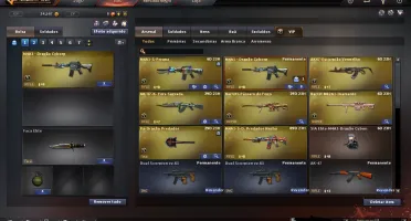 Conta Crossfire AL Capitão NV 3 com M4a1 Cyborg VIP Boa