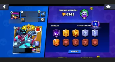 Conta De Brawl Stars Com Muitos Recursos E Barato