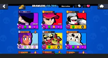 Conta De Brawl Stars Com Muitos Recursos E Barato