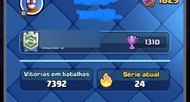 Conta Clash Royale End Game - 10 Anos | 122/122 Cartas | Nív