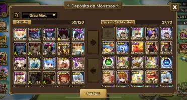 Conta Summoners War com cadiz dark
