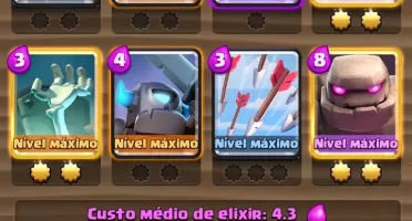 Conta nvl 13 Clash Royale bem upada muito barato