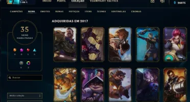 League of legends 108 personagens