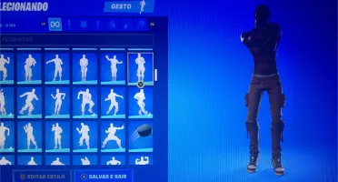 Conta fortnite com 139 skins Minty incluída