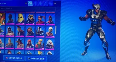 Conta fortnite com 139 skins Minty incluída