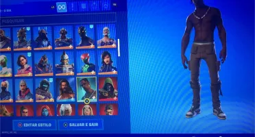 Conta fortnite com 139 skins Minty incluída