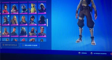 Conta fortnite com 139 skins Minty incluída
