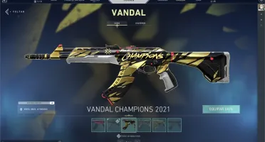 500 VP, 4 SKINS DE VANDAL, 6 DE PHANTOM, 3 FACAS, 3 PASSES