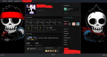 Conta Steam | cs:go Prime| Muitas Skins e Medalhas