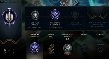 Conta League Of Legends Diamante