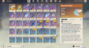 Conta, 21k primogemas