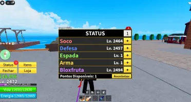 Conta (Roblox) Tryhard Basketball Zero + Blox Fruits