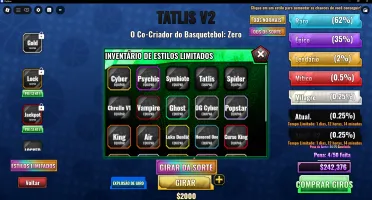 Conta (Roblox) Tryhard Basketball Zero + Blox Fruits