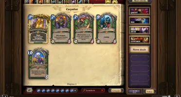 CONTA HEARTHSTONE TODOS VERSOS DE CARTA