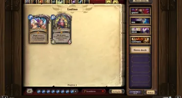 CONTA HEARTHSTONE TODOS VERSOS DE CARTA