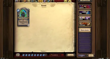CONTA HEARTHSTONE TODOS VERSOS DE CARTA