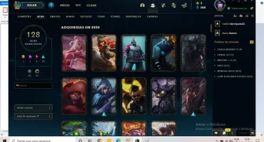Conta D3 League of legends