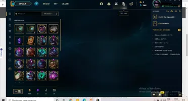 Conta D3 League of legends