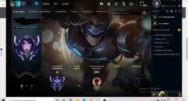 Conta D3 League of legends