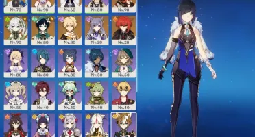 5⭐ Yelan, Nahida, Kazuha, Venti, Wanderer, Yae Miko