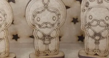 Presépio de natal em MDF, Casinha 3 andares, Decoração