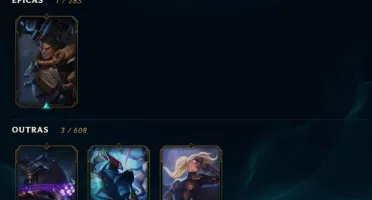 conta lol level 30 unranked