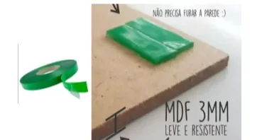 Quadro Deus é Bom o Tempo Todo em MDF 50 x 35 cm