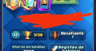 Conta de Clash Royale