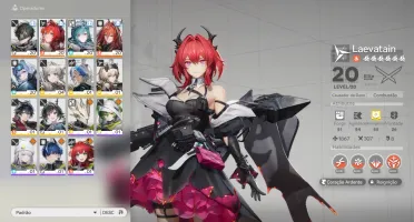 Conta Arknights: Endfield Com Laevatain E Ember (Iniciante L