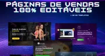 Seu Site Irresistível:Páginas de Venda CANVA + Bônus