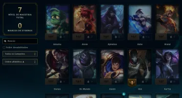 Lol Ferro, Upada na Mão, Level 32, 7.000 de Ea, 3 Skins