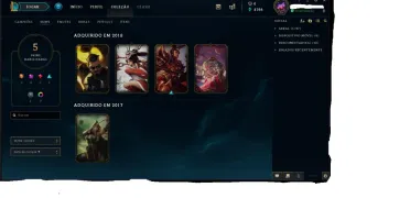 Conta League of Legend Promoçao top