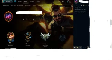 Conta League of Legend Promoçao top