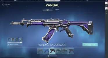 conta valorant com saqueadora,sublime e karambit