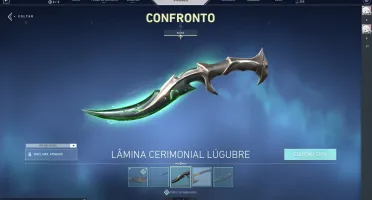 conta valorant com saqueadora,sublime e karambit