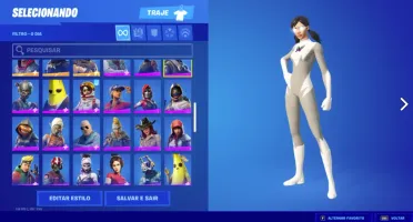 CONTA FORTNITE +DE 100 SKINS ( PASSE 3 COMPLETO E SKIN GLOW)