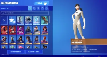 CONTA FORTNITE +DE 100 SKINS ( PASSE 3 COMPLETO E SKIN GLOW)