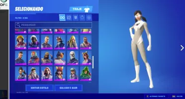 CONTA FORTNITE +DE 100 SKINS ( PASSE 3 COMPLETO E SKIN GLOW)