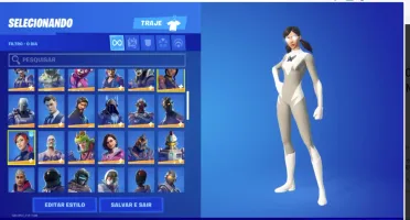 CONTA FORTNITE +DE 100 SKINS ( PASSE 3 COMPLETO E SKIN GLOW)