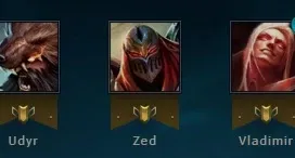 conta de lol level 106