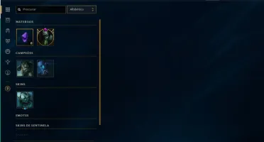 conta de lol level 106