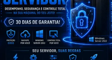 Hospede seu Servidor (Minecraft,Bot discord entre outros)