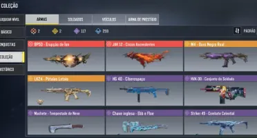 Conta call of duty mobile com armas miticas