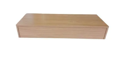 Mesa Suspensa Freijó com Gaveta 80x35x12cm