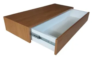 Mesa Suspensa Freijó com Gaveta 80x35x12cm
